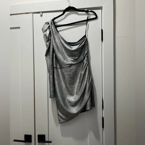 bloomingdale's silver dress Silver Dresses
